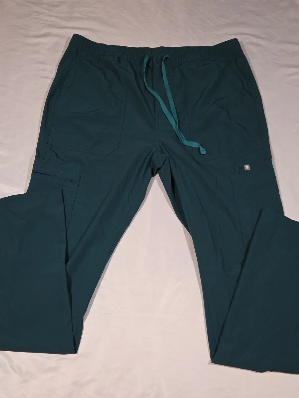 Figs Technical Collection Mens Scrub Bottoms Size Large Tall Green